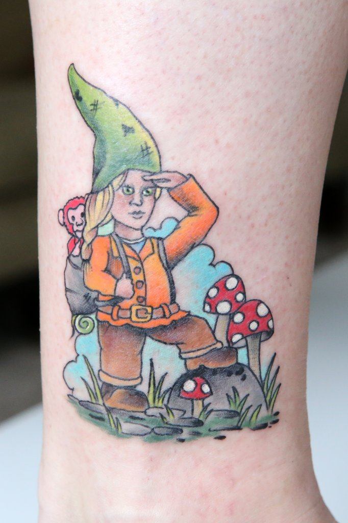 The Makings of a Gnome Tattoo: A Photo Journey.